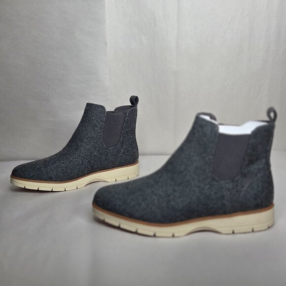 NWT Dr. Scholls Northbound Chelsea Charcoal Booties - Picture 1 of 7